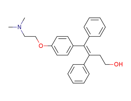Molecular Structure of 97151-03-6 (1,2-Diphenyl-1-[4-[2-(Dimethylamino) Ethoxy]-Phenyl] Butane-4-Ol)