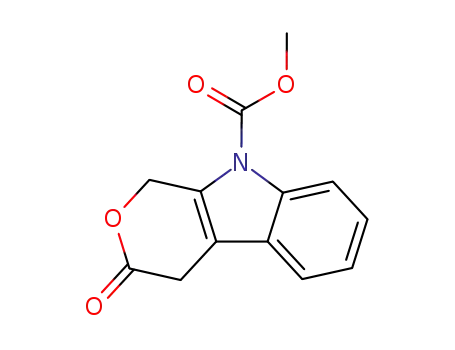 methyl 1,4-dihydro-3-oxopyrano<3,4-b>indol-9-carboxylate