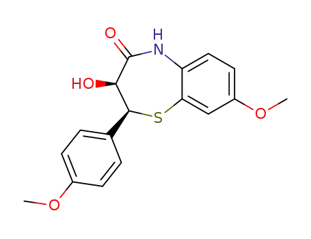 (2S,3S)-3-Hydroxy-8-methoxy-2-(4-methoxy-phenyl)-2,3-dihydro-5H-benzo[b][1,4]thiazepin-4-one