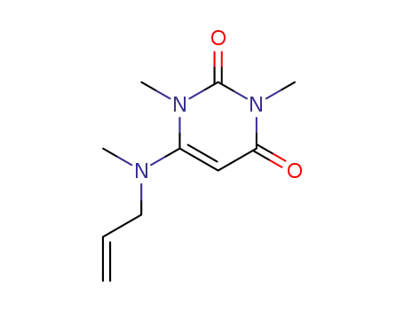 1,3-dimethyl-6-N,N-(allylmethyl)aminouracil