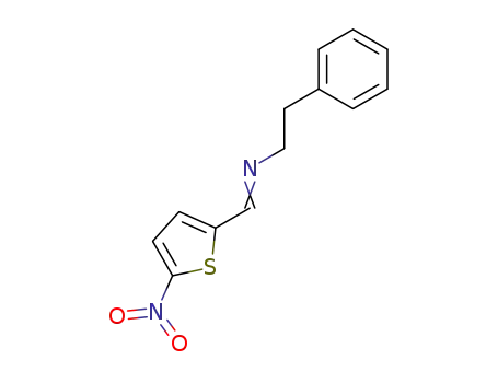 [1-(5-Nitro-thiophen-2-yl)-meth-(E)-ylidene]-phenethyl-amine