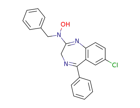 N-Benzyl-N-(7-chlor-5-phenyl-3H-1,4-benzodiazepin-2-yl)-hydroxylamin