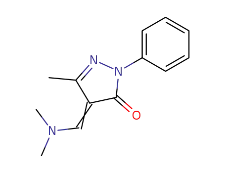 3H-Pyrazol-3-one, 4-[(dimethylamino)methylene]-2,4-dihydro-5-methyl-2-phenyl-