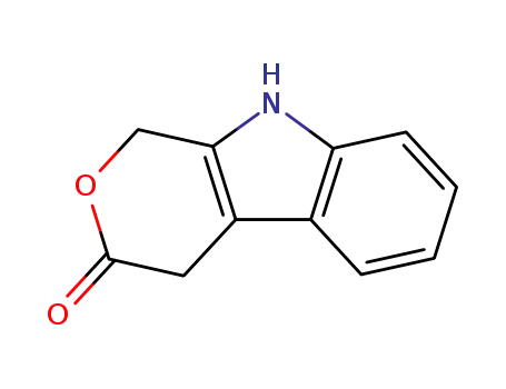 1,4-dihydropyrano<3,4-b>indol-3-one