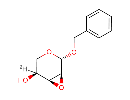 benzyl 2,3-anhydro-4-deuterio-β-L-ribopyranoside