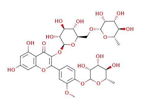 isorhamnetin 3-O-rutinoside-4'-O-rhamnoside