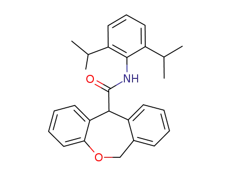 N-(2,6-diisopropylphenyl)-6,11-dihydrodibenzoxepin-11-carboxamide
