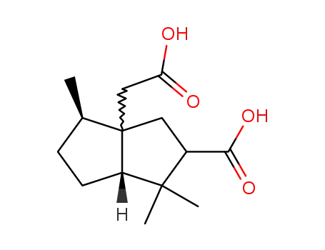 (4R,6aS)-3a-Carboxymethyl-1,1,4-trimethyl-octahydro-pentalene-2-carboxylic acid