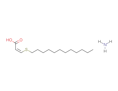 ammonium cis-β-(dodecylthio)acrylate