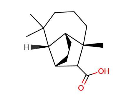 3,3,7-trimethyl tricyclo<5.4.0.0> undecan-8-carboxylic acid