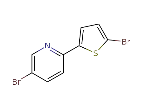 Molecular Structure of 136902-53-9 (5-Bromo-2-(5-bromothiophen-2-yl)pyridine)