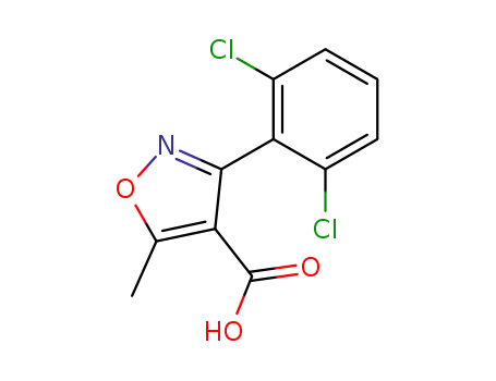 3-(2,6-Dichlorophenyl)-5-methylisoxazole-4-carboxylic acid CAS No.3919-76-4