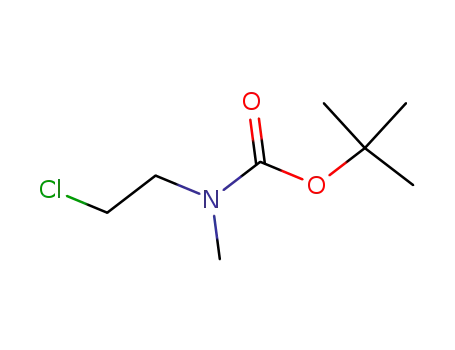 1,1-dimethylethyl N-(2-chloroethyl)-N-methylcarbamate