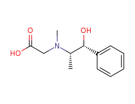 N-<1(S)-methyl-2(R)-phenyl-2-hydroxyethyl>sarcosine