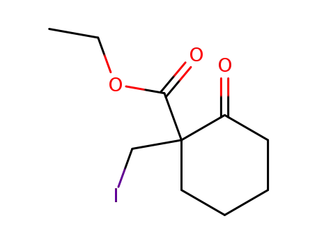 ethyl 1-(iodomethyl)-2-oxocyclohexanecarboxylate