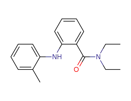 N,N-diethyl-2-(2-toluidino)benzamide