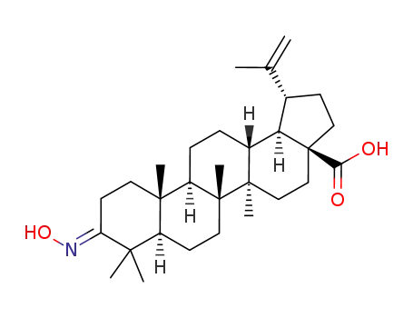 (1R,3aS,5aR,5bR,11aR,E)-9-(hydroxyimino)-5a,5b,8,8,11a-pentamethyl-1-(prop-1-en-2-yl)icosahydro-1H-cyclopenta[a]chrysene-3a-carboxylic acid