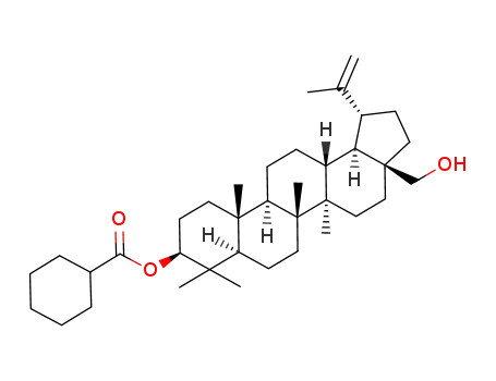 Cyclohexanecarboxylic acid (1R,3aS,5aR,5bR,7aR,9S,11aR,11bR,13aR,13bR)-3a-hydroxymethyl-1-isopropenyl-5a,5b,8,8,11a-pentamethyl-icosahydro-cyclopenta[a]chrysen-9-yl ester