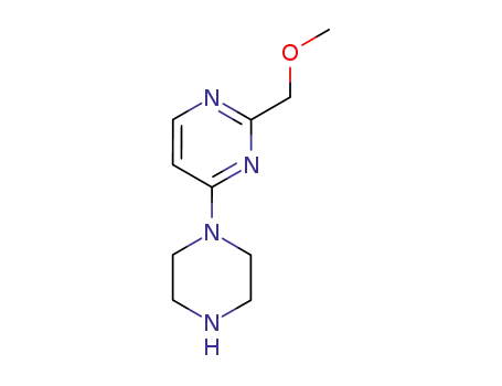 2-(methoxymethyl)-4-(piperazin-1-yl)pyrimidine