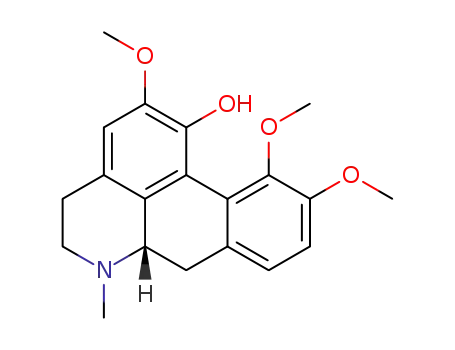 4H-Dibenzo[de,g]quinolin-1-ol,5,6,6a,7-tetrahydro-2,10,11-trimethoxy-6-methyl-, (6aS)-