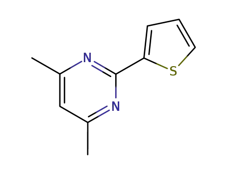 4,6-dimethyl-2-(thiophen-2-yl)pyrimidine