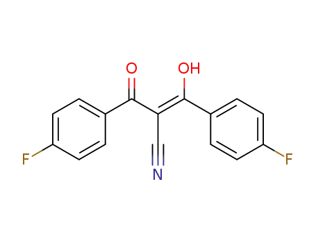 (Z)-2-(4-Fluoro-benzoyl)-3-(4-fluoro-phenyl)-3-hydroxy-acrylonitrile