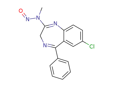 7-chloro-2-(N-nitrosomethylamino)-5-phenyl-3H-1,4-benzodiazepine