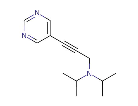 N,N-diisopropyl-3-pyrimidin-5-ylprop-2-ynylamine