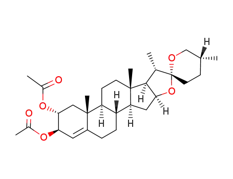 (25R)-2α,3β-diacetoxy-spirost-4-ene
