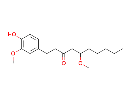 5-methoxy-1-(4'-hydroxy-3'-methoxyphenyl)decan-3-one