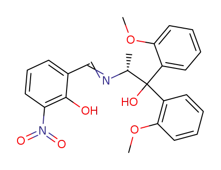 (R)-(N-3-nitrosalicylidene)-2-amino-1,1-di(2-methoxyphenyl)-1-propanol