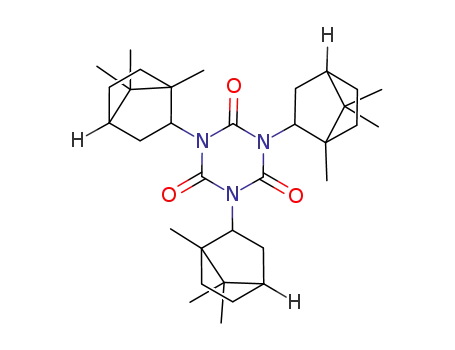 1,3,5-Tris-((1S,2R,4S)-1,7,7-trimethyl-bicyclo[2.2.1]hept-2-yl)-[1,3,5]triazinane-2,4,6-trione