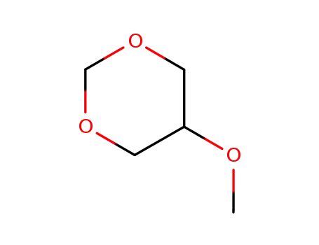 Molecular Structure of 99586-36-4 (1,3-Dioxane, 5-methoxy-)