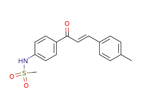 N-[4-(3-p-tolyl-acryloyl)-phenyl]-methanesulfonamide