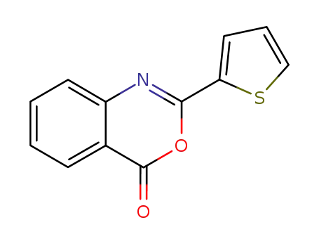 Molecular Structure of 26060-06-0 (2-(2-THIENYL)-4H-3,1-BENZOXAZIN-4-ONE)