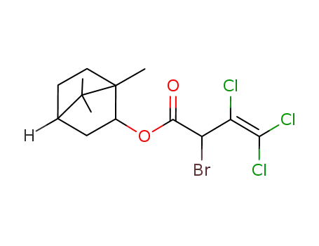 isoborneolyl 2-bromo-3,4,4-trichlorobut-3-enoate
