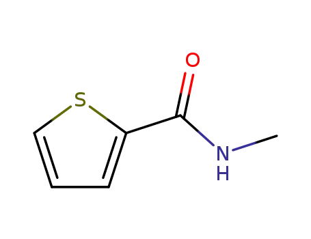 Molecular Structure of 39880-77-8 (2-Thiophenecarboxamide,N-methyl-(6CI,7CI,9CI))