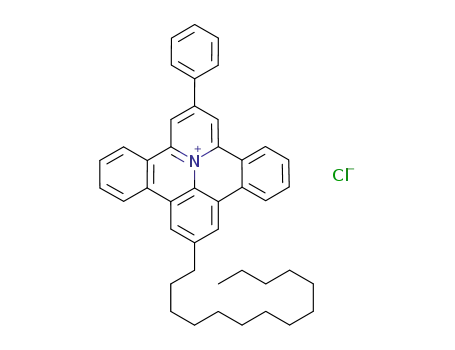 2-phenyl-9-tetradecylbenzo[8,9]quinolizino[4,5,6,7-fed]phenanthridinylium chloride