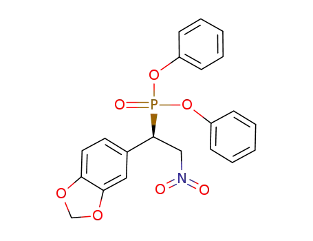 (1-benzo[1,3]dioxol-5-yl-2-nitro-ethyl)-phosphonic acid diphenyl ester