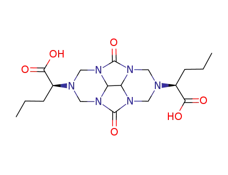 (S,S)-2-[6-(1-carboxybutyl)-4,8-dioxotetrahydro-2,3a,4a,6,7a,8a-hexaazacyclopenta[def]fluoren-2-yl]pentanoic acid