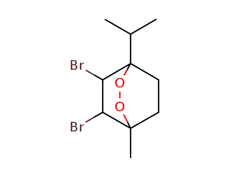 2,3-dibromo-1,4-epidioxy-p-menthane