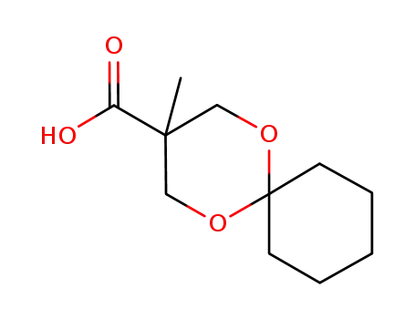 3-methyl-1,5-dioxa-spiro-[5,5]undecane-3-carboxylic acid