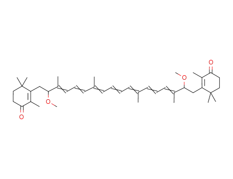 7,8,7',8'-tetrahydro-8,8'-dimethoxy-canthaxanthin
