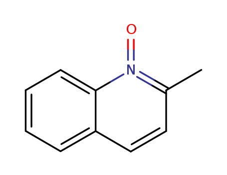 Quinoline, 2-methyl-,1-oxide