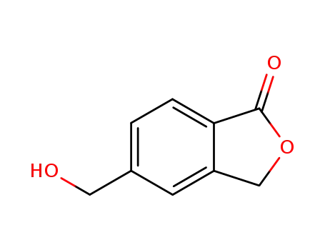Molecular Structure of 65006-89-5 (1(3H)-Isobenzofuranone,5-(hydroxymethyl)-(9CI))