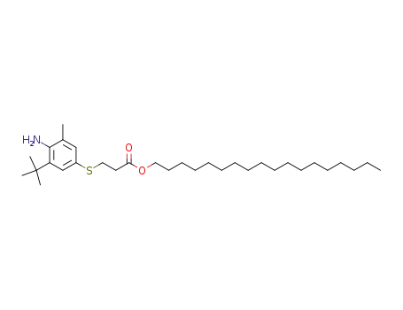 octadecyl 3-(4-Amino-3-tert-butyl-5-methylphenylthio)propionate