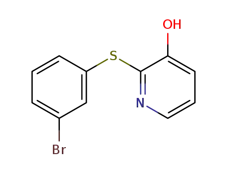 2-(3-bromophenylthio)pyridine-3-ol