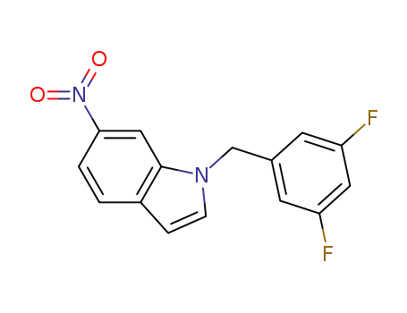 1-(3,5-difluoro-benzyl)-6-nitro-1H-indole