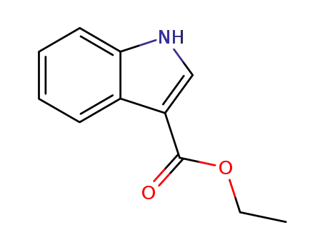 1H-Indole-3-carboxylic acid ethyl ester cas no. 776-41-0 98%