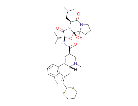 2-(1,3-dithian-2-yl)-α-ergocryptine